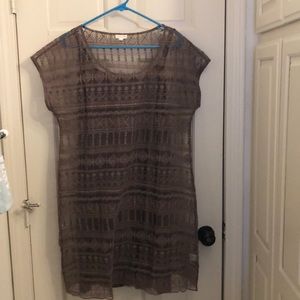 Brand new Garnet Hill embroidered lace dress